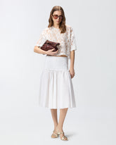 Midi skirt with elasticated band -  | Pinko