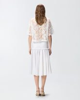 Midi skirt with elasticated band -  | Pinko