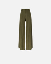 Wide leg linen trousers -  | Pinko