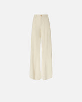 Wide leg linen trousers -  | Pinko