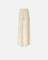 Wide leg linen trousers -  | Pinko