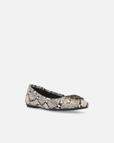 Ballerinas mit Pythonprint und Logo Love Birds -  | Pinko