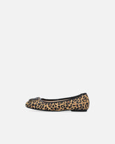 Ballerinas with animal print and Love Birds logo -  | Pinko