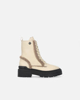 Booties with faux fur -  | Pinko