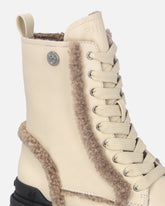 Booties with faux fur -  | Pinko