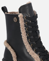 Booties with faux fur -  | Pinko