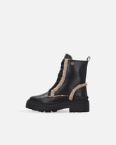 Booties with faux fur -  | Pinko