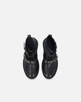 Combat boots with metal inserts -  | Pinko