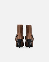 Booties with metal inserts and Love Birds logo -  | Pinko