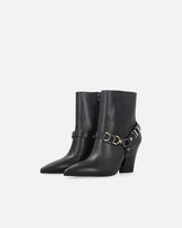 Booties with metal inserts and Love Birds logo -  | Pinko