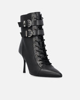 Booties with straps and Love Birds logo -  | Pinko