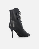 Booties with straps and Love Birds logo -  | Pinko