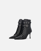 Booties with straps and Love Birds logo -  | Pinko