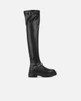 Thigh-high boots with metal inserts -  | Pinko