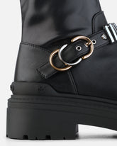 Thigh-high boots with metal inserts -  | Pinko