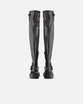 Thigh-high boots with metal inserts -  | Pinko