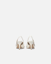 Leather slingbacks with saddlery-inspired details -  | Pinko