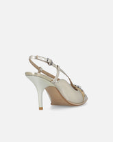 Laminated nappa slingbacks -  | Pinko
