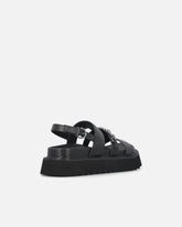 Sandalen aus Leder mit Kette -  | Pinko