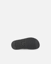 Woven nappa leather slip-on sandals with metallic rings -  | Pinko