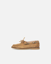 Suede moccasins with jewel details -  | Pinko