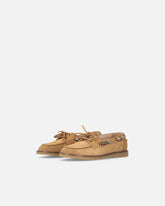 Suede moccasins with jewel details -  | Pinko