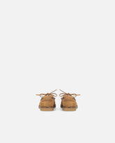 Suede moccasins with jewel details -  | Pinko