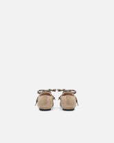 Suede moccasins with multicoloured laces -  | Pinko