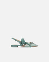 Slingback ballerinas with ties -  | Pinko