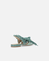 Slingback ballerinas with ties -  | Pinko