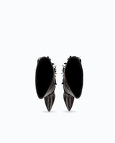 High nappa leather boots with heel and fringing -  | Pinko