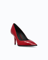 Patent leather-effect pumps - Red | Pinko