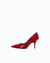 Patent leather-effect pumps - Red | Pinko
