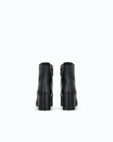 Lace-up leather ankle boots with heel -  | Pinko