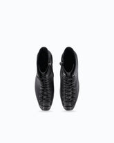 Lace-up leather ankle boots with heel -  | Pinko