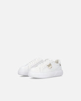 High-soled flatform sneakers with metal logo -  | Pinko