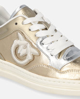 Laminated sneakers with Love Birds logo -  | Pinko