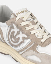 Suede sneakers with logo -  | Pinko