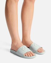 Rubber slip-on sandals with Love Birds maxi logo -  | Pinko
