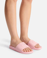Rubber slip-on sandals with Love Birds maxi logo -  | Pinko