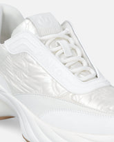 Ariel leather and rubber sneakers with Love Birds logo -  | Pinko