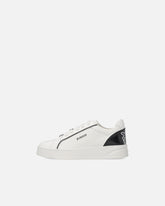 Leather sneakers with logo -  | Pinko