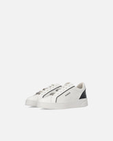 Leather sneakers with logo -  | Pinko