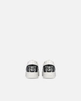 Leather sneakers with logo -  | Pinko