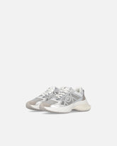 Sneakers with laminated inserts and Love Birds logo -  | Pinko