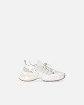 Knitted sneakers with laces and cord lock -  | Pinko