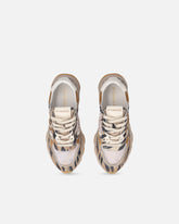 Sneakers with Love Birds logo and animal print -  | Pinko