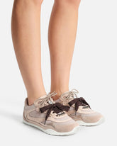 Sneakers with double laces and jewel details -  | Pinko