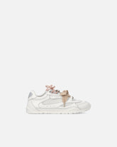 Sneakers with double laces, crystal and charms -  | Pinko