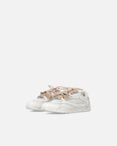 Sneakers with double laces, crystal and charms -  | Pinko